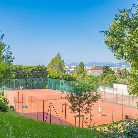 Hello Cote D'azur - Spacieux 3 Pieces Avec Piscine Et Tennis Antibes