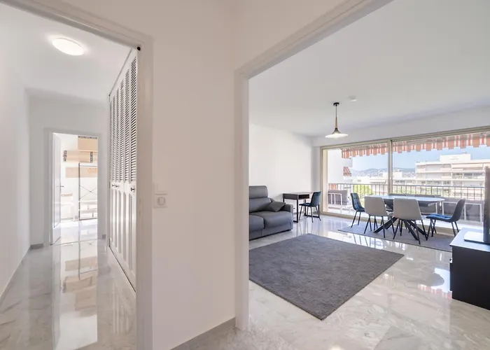 Daire Hello Cote D'azur - Spacieux 3 Pieces Avec Piscine Et Tennis Antibes